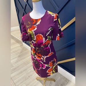 Trina Turk year round purple sheath